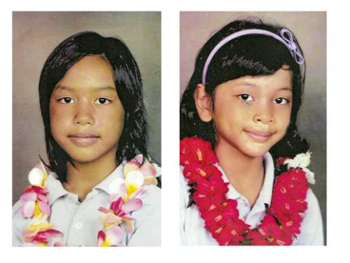 FALOMA & MALEINA LUHK: Missing from As Tao, Saipan - 25 May 2011 - Age 10 & 9